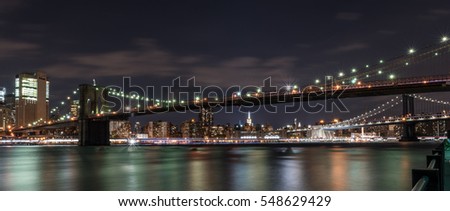 View of Manhattan skyline, NYC