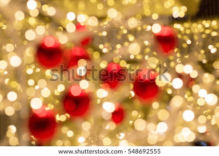 Abstract background with Defocused bokeh lights