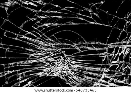 Abstract of Cracked screen Smartphone from shock. Background