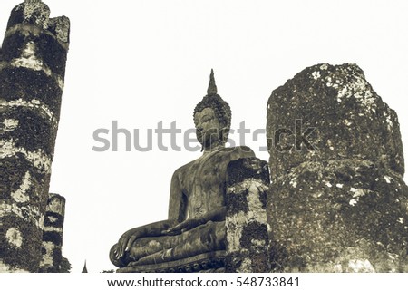 Buddha Statue at Sukhothai