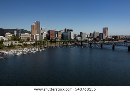 Portland Oregon waterfront