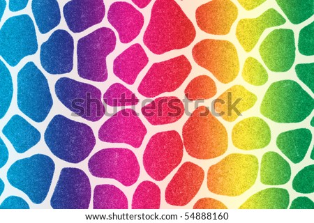 colorful design pattern of  animal skin texture