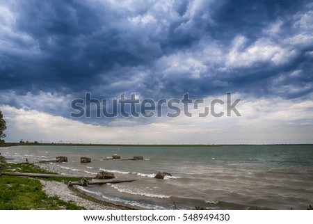 Storm clouds Royalty-Free Stock Photo #548949430