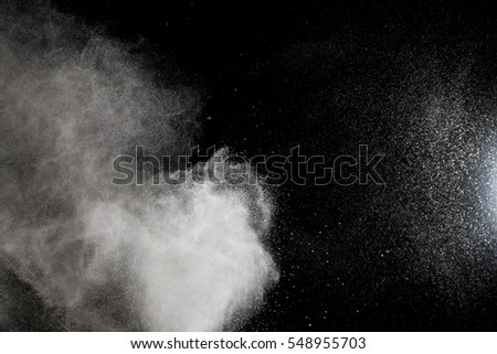 Color Powder / A powder is a dry, bulk solid composed of a large number of very fine particles that may flow freely when shaken or tilted.