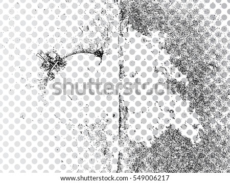 Grunge transparent Background . Isolated Texture Vector.Dust Overlay Distress Grain ,Simply Place illustration over any Object to Create grungy Effect . Black paint , dirty,poster for your design.
