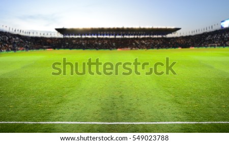 football field, soccer field