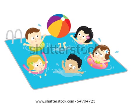JPEG Kids having fun in the pool