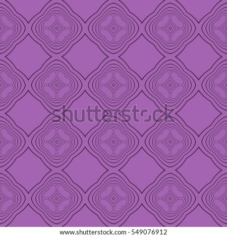magic circle. Vector illustration. For the interior design, printing, textile industry. purple color