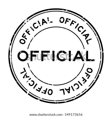 Grunge black official round rubber stamp for business Royalty-Free Stock Photo #549173656