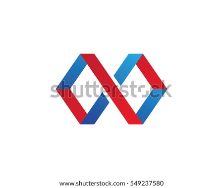 M Letter Logo Business professional logo template