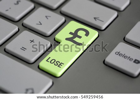 Closeup of computer keyboard with pound button
