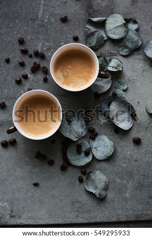 rustic picture coffee
