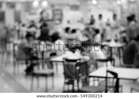 Blurred abstract background and can be illustration to article of food fair