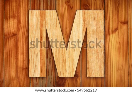 Wooden background with wood words.