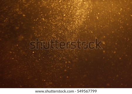 Abstract Snowstorm texture. Falling snow. Light flashes and bokeh. Sun rays. Lens flare. For use as texture layer in your project. Add as "Lighten" Layer in Photo Editor to add falling snow any image.