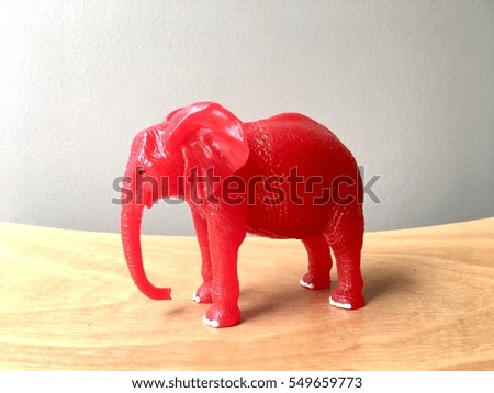Plastic elephants