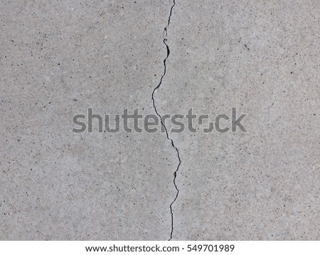 Cement crack floor texture