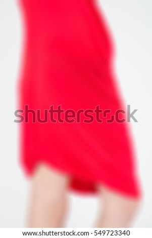 Womens fashion clothing theme creative abstract blur background with bokeh effect. 