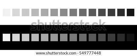 Grayscale colors on black and white. Monochrome palette Royalty-Free Stock Photo #549777448
