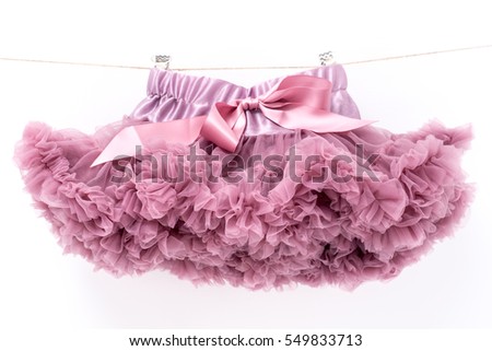 Pink tutu Royalty-Free Stock Photo #549833713