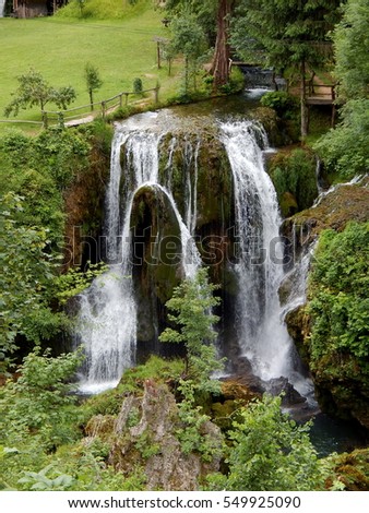 Waterfalls of natural beauty -  Rastoke -Slunj