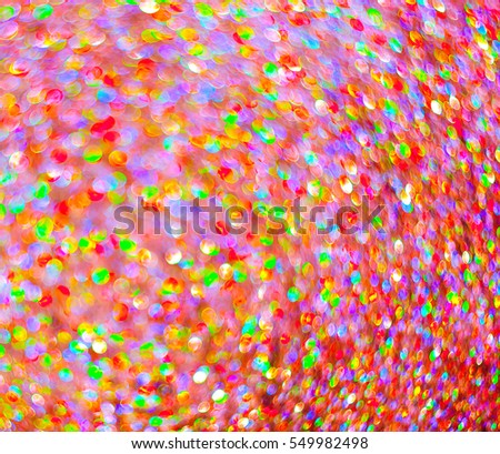   Bright festive background iridescent red, orange, yellow, purple and green colors