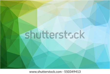 Light green Pattern. Seamless triangular template. Geometric sample. Repeating routine with triangle shapes. Seamless texture for your design. Pattern can be used for background.