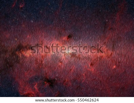Abstract galaxy background. Mixed by digital brush. Space Photo of many star. .Elements of this image furnished by NASA.