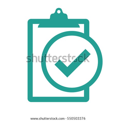 In compliance - graphic that shows the company passed inspection Royalty-Free Stock Photo #550503376