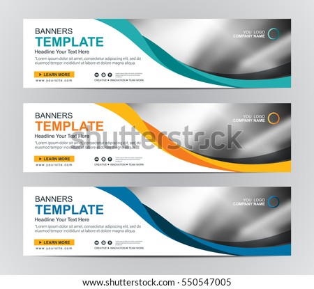 Abstract Web banner design background or header Templates Royalty-Free Stock Photo #550547005