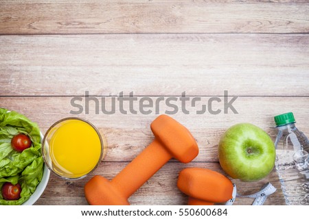 Fitness Healthy Diet Background Royalty-Free Stock Photo #550600684