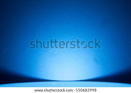 Blue light texture