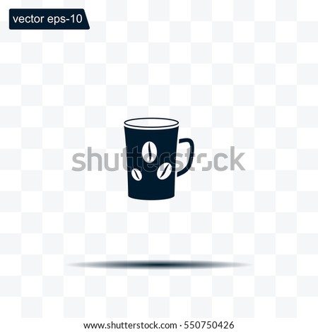 white cup icon