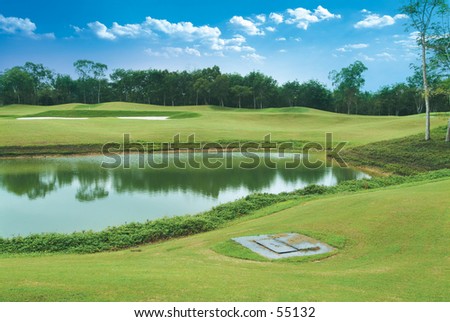 Landscape of Golf Links