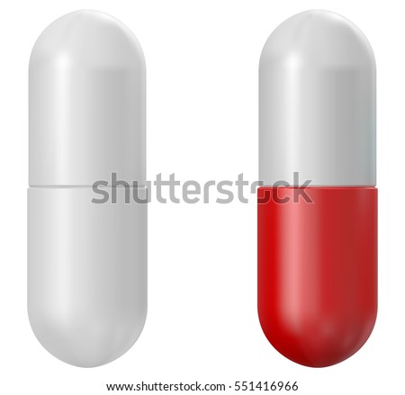 Capsule pill Royalty-Free Stock Photo #551416966