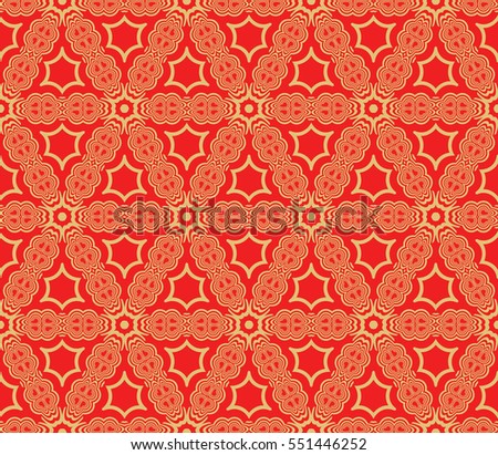 Valentine Day romantic vector geometric background. Floral ornament. rose color.