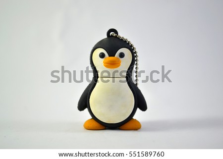 A cute keychain Antarctica penguin 