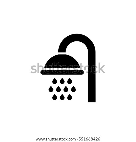 Shower icon Royalty-Free Stock Photo #551668426