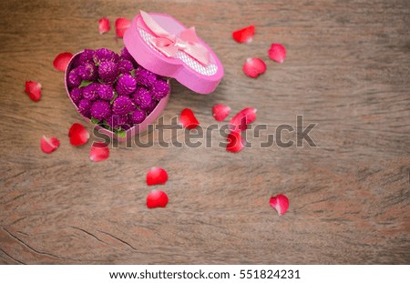beautiful amaranth Valentines Day gift