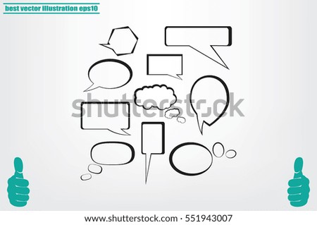 Chat icon vector illustration eps10.