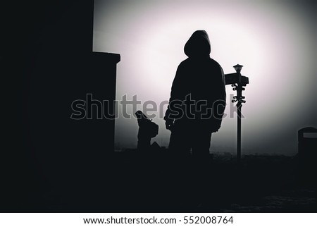 Offender man Royalty-Free Stock Photo #552008764