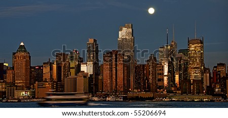 photo new york cityscape skyline, usa