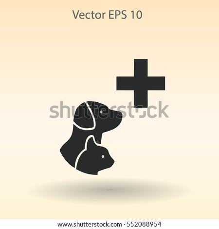 Veterinary science vector illustration