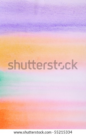 Colorful abstract watercolor background design