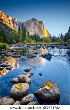 Yosemite Valley, Yosemite NP,  California, USA Royalty-Free Stock Photo #552371962