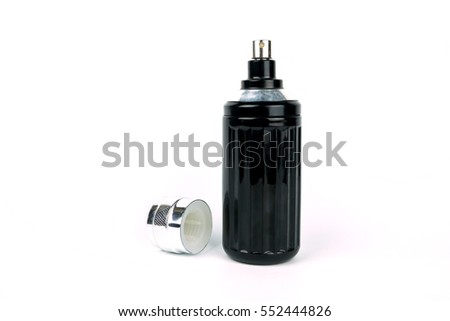 Luxury Perfume Bottle for men on white background
