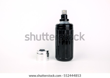 Luxury Perfume Bottle for men on white background