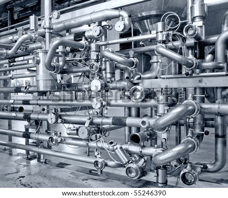 shaped pipes Royalty-Free Stock Photo #55246390