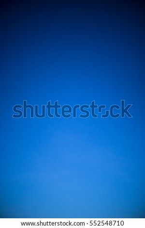 blue sky background no cloud in evening