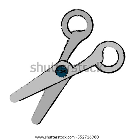 drawing scissors cut tool element office